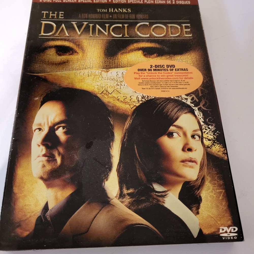 The DaVinci Code on DVD